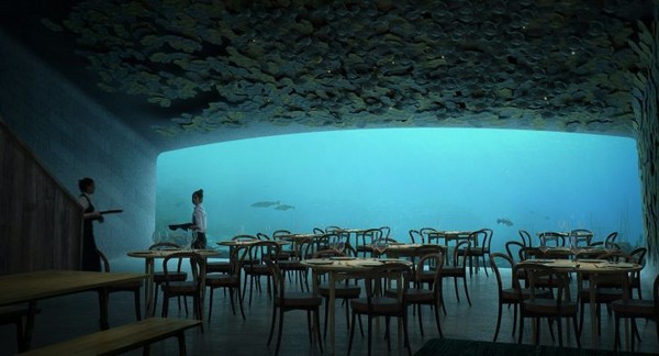 ▲挪威将兴建欧洲第一个水底餐厅。（图／Snøhetta粉丝页）