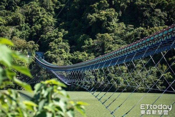▲“新溪口吊桥”预计将于2017年第四季开放。(图／桃园市复兴区公所提供)
