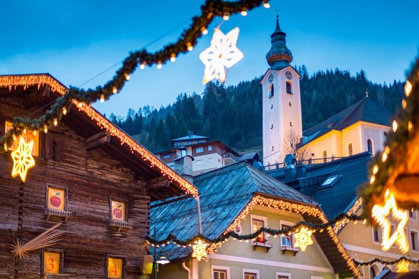 奥地利萨尔兹堡圣诞节。（图／shutterstock.com）