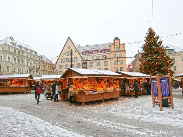 ▲世界遗产--爱沙尼亚塔琳圣诞市集。（图／Evan提供）