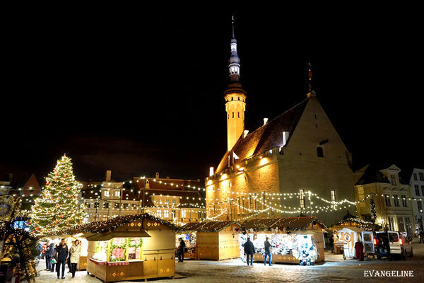 ▲世界遗产--爱沙尼亚塔琳圣诞市集。（图／Evan提供）
