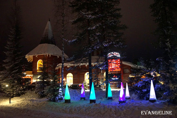 芬兰 圣诞老人村。（图／evan 提供）